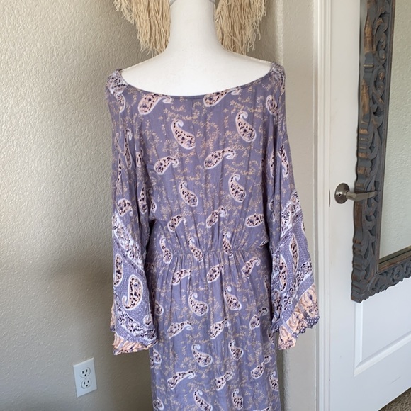 Lavander Boho Dress - Picture 2 of 2